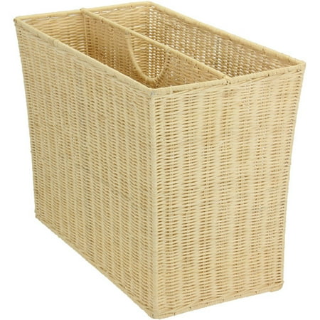 Household Essentials Side by Side Magazine Rack