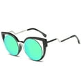 thumbnail image 3 of Dasein Fashion Round Polarized Sunglasses with Zigzag Arms, 3 of 4