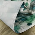 thumbnail image 4 of Ambesonne Teal Place Mats Set of 4, Dreamy Leaves Jumble Futurist, Standard Size, Seafoam Fern Green Grey, 4 of 5