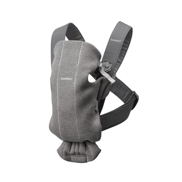 Portabebés BABYBJORN Gris Oscuro Jersey 3D