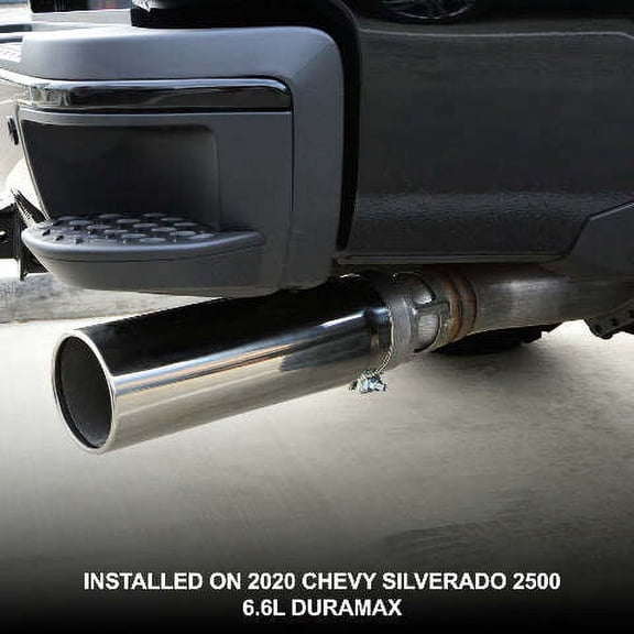 Pacific Performance 117021520 2015-2023 GM 6.6L Duramax 304 SS Exhaust Tip Black