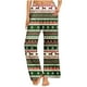 thumbnail image 1 of Pantalones de pijama navideños para mujer Augper, pijamas de algodón a cuadros, 1 of 7