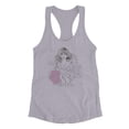 thumbnail image 3 of Woman With Short Hair Racerback Tank Women -Image by Shutterstock, Female x-Small, 3 of 4