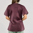 thumbnail image 6 of AHMOMEI S-5XL Plus Size Women's 250th Anniversary Print Scrub Tops Women Stars Stripes Women's Nurse Uniform with Pocket Red XXL, 6 of 6