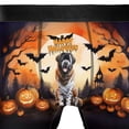 thumbnail image 4 of Mummy Newfoundland Happy Halloween with Pumpkins Bats Spooky Fun All Over Print Boxer Briefs Underwear for Men Dad Newfie Dog Lover Gifts - 00019, 4 of 6