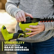 ONE+ 18V Cordless Grass Shear and Shrubber Trimmer with 2.0 Ah Battery and Charger