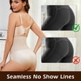 thumbnail image 4 of GAI YI High Waisted Underwear for Women Seamless No Show Quick Dry Invisible Panties Skin XL, 4 of 8