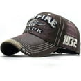 thumbnail image 4 of Men's Cap Retro Style Breathable, Baseball Cap For Unisex Pure Cotton, Adjustable Summer Baseball Hat - Head Circumference 56-60cm, 4 of 5