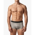 thumbnail image 3 of Papi 2-Pack Brazilian Trunk Underwear - UMPA107 (Chiseled Stone/Beet Red, L), 3 of 3