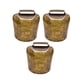 thumbnail image 4 of 3 Piezas de Campanas para Collar de Perro, Campanas s para Gatos, Campanas de Hierro para Vida Silvestre, Collares para Mascotas, dijes para An Bronce, 4 of 8