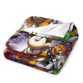 thumbnail image 3 of Manta Bowser de tela de superficie vertical súper suave de varios tamaños, acogedora y cálida, adecuada para cama, sofá, campamento, viajes, para todas las estaciones, liviana y compacta de 50 x 60, 3 of 8