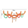 thumbnail image 2 of Yeacher Inflatable Reindeer Antler Ring Toss Game Interactive Christmas Party Games for Adults Kids Reindeer Ring Toss Hat with 4 Rings(Rings Random Color Delivery), 2 of 7