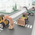 thumbnail image 3 of UDIYO Miniature Truck Loading Unloading Plastic Assembly Engineering Car Set for Boy, 3 of 7