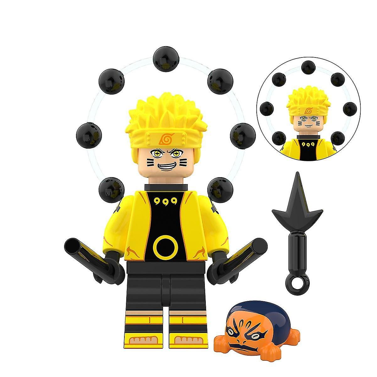 Xicen 6pcs Puzzle Compatible With Lego Assembled Naruto Uzumaki Naruto Building Blocks Minifigure Building Blocks Assembled Building Blocks Minifigure
