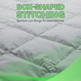 thumbnail image 5 of Sacred Thread Reversible Bamboo Comforter - Soft & Lightweight - Down Alternative Filling, Cooling, 5 of 8