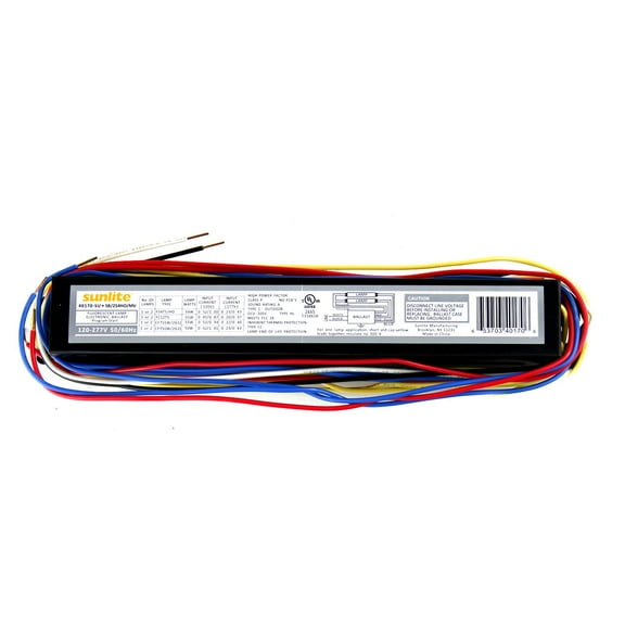 SUNLITE Multi Volt Electrical Ballast 2-Light for T5 Bulb