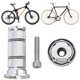 thumbnail image 4 of de auriculares roscados /8 "y 1'', tapas superiores de vástago, Alargar shamjiam Expansor de dirección de bicicleta, 4 of 5