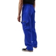 thumbnail image 3 of Hat and Beyond Men's Heavyweight Fleece Cargo Sweatpants with Multi Pockets, 3 of 4