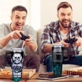 thumbnail image 6 of Game Tumbler with Lid and Straw, 40oz Gamer Water Bottle Cup with Handle, Gaming Travel Coffee Mugs, Birthday Gifts for Gamer Men Boys, 6 of 6