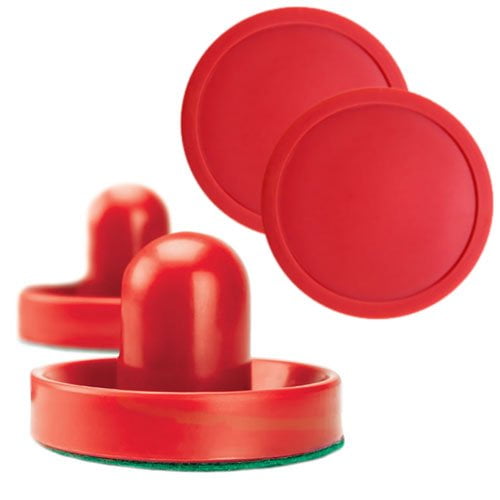 Sombrero Hover Hockey Pushers 2 Set Red For Air Powered Table Eastpoint Sports