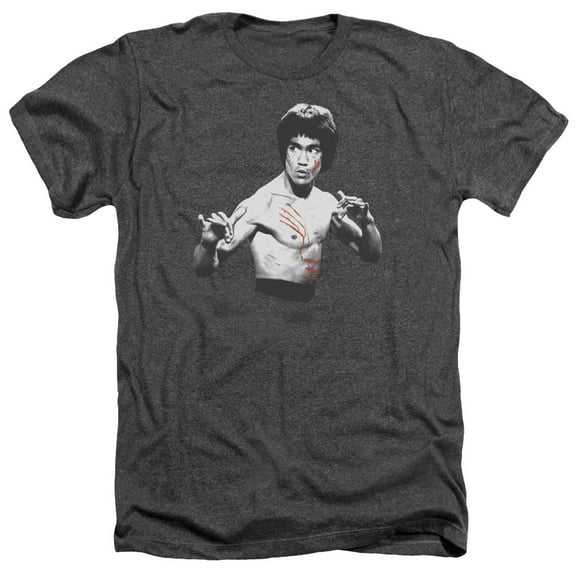 Bruce Lee - Final Confrontation - Heather Short Sleeve Shirt - Medium