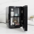 thumbnail image 5 of Mini Refrigerador Bluelander con Espejo LED, Capacidad de 4L, Estante Extraíble, Negro, 5 of 5