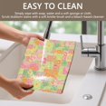 thumbnail image 4 of Placemat, Pioneer Flower Floral Print Pattern Place Mats Table Mat Set Of 2, PVC Washable Placemats for Party Kitchen Dining Decoration, 18x12 Inch, Fade Resistant, 4 of 6