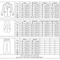 thumbnail image 7 of Cloudstyle Mens Slim Fit 3 Piece Suit Classic Business Wedding Suits Tuxedo Blazer Waistcoat Trousers, 7 of 7
