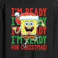 thumbnail image 3 of SpongeBob SquarePants - I'm Ready For Christmas - Men's Long Sleeve T-Shirt, 3 of 6