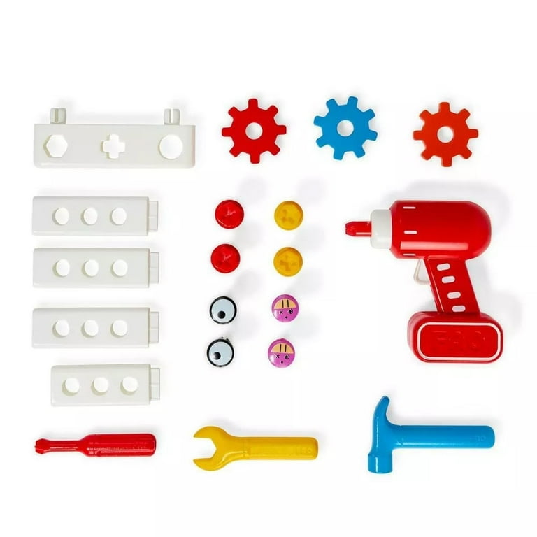 Fao Schwarz Pro 4-in-1 Hardware Station, Multicolor (25 Pieces