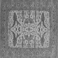 thumbnail image 1 of Ahgly Company Indoor Square Oriental Gray Industrial Area Rugs, 6' Square, 1 of 4