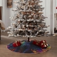thumbnail image 4 of KLL Christmas Tree Skirt,Party Decorations Farmhouse for Christmas Decorations Holiday Party 30" -Rainbow Wings Majestic Dragon, 4 of 6