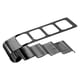 thumbnail image 1 of Soporte de almacenamiento para control remoto de 4 compartimentos, accesorios de escritorio para el hogar Negro, 1 of 7