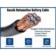 thumbnail image 4 of KnuKonceptz Bassik calibre 1/0 AWG Cable de alimentación/tierra para batería automotriz primaria - Negro 25 pies, 4 of 5