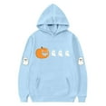 thumbnail image 3 of successthop Halloween Hoodies Graphic Ghost Pumpkin Toddler Girls Boys Fleece Long Sleeve Pullover Sizes 3-14, 3 of 3