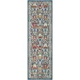 thumbnail image 3 of Hauteloom Brandford Boho Floral Laundry Room, Hallway, Entryway, Bedroom, Kitchen Floor Runner Rug - Floral - Bohemian Vintage Look - Oriental - Blue, Yellow, Red - 2'6" x 7'10", 3 of 18