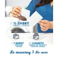 thumbnail image 4 of BIMZUC Laundry Detergent Sheets up to 600 Loads, Fresh Linen Scent, Great for Travel, 4 of 6