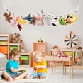 thumbnail image 4 of Hamaca con forma de esquina para guardar animales de peluche, con clips, 4 of 6