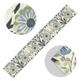 thumbnail image 5 of Yayeee Table Runner 70 inches Long Home Kitchen Dinning Party Decoration, Blue Floral Pattern, 5 of 7