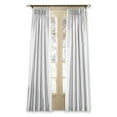 thumbnail image 5 of Curtainworks Marquee 144" Single Panel Curtain, White, Adult, 5 of 6