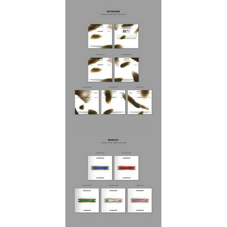 LE SSERAFIM - 1st Studio Album 'UNFORGIVEN' [COMPACT ver.] - CD