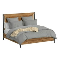 Intercon Furniture Norcross King Panel Bed Hickory Finish