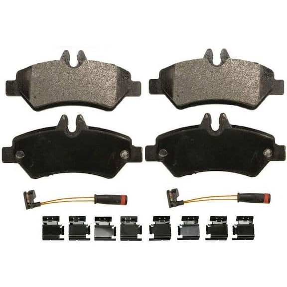 Rear Brake Pad Set - Compatible with 2007 - 2009 Dodge Sprinter 2500 Base 2008