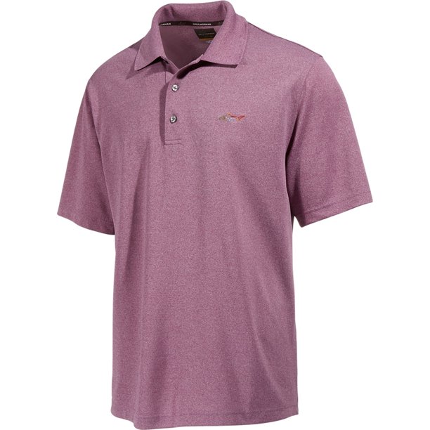Greg Norman - Polo de rugby Five Iron para hombre, color morado, XXL Greg Norman polo, rugbi
