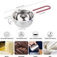 thumbnail image 2 of TIMIFIS A Setting Candle DIY Craftsmans All-Round Candle Making Set-Wax Melting Pot Wick Holders Candle Wick Start A New Journey of Creatives Handwork Kitchen Gadgets, 2 of 7