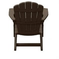 thumbnail image 3 of Keter Adirondack Chair, Brown, 31.9"L x 31.5"W x 39.8"H, 3 of 3