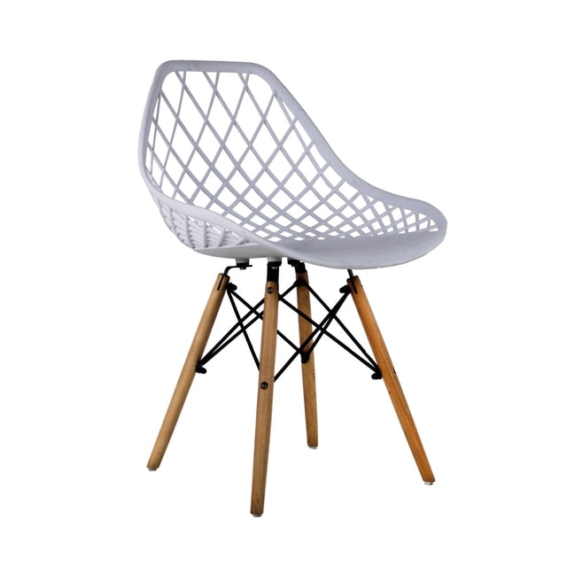Paquete de 4 Sillas Oslo Mundo In Muebles Vento Blanco