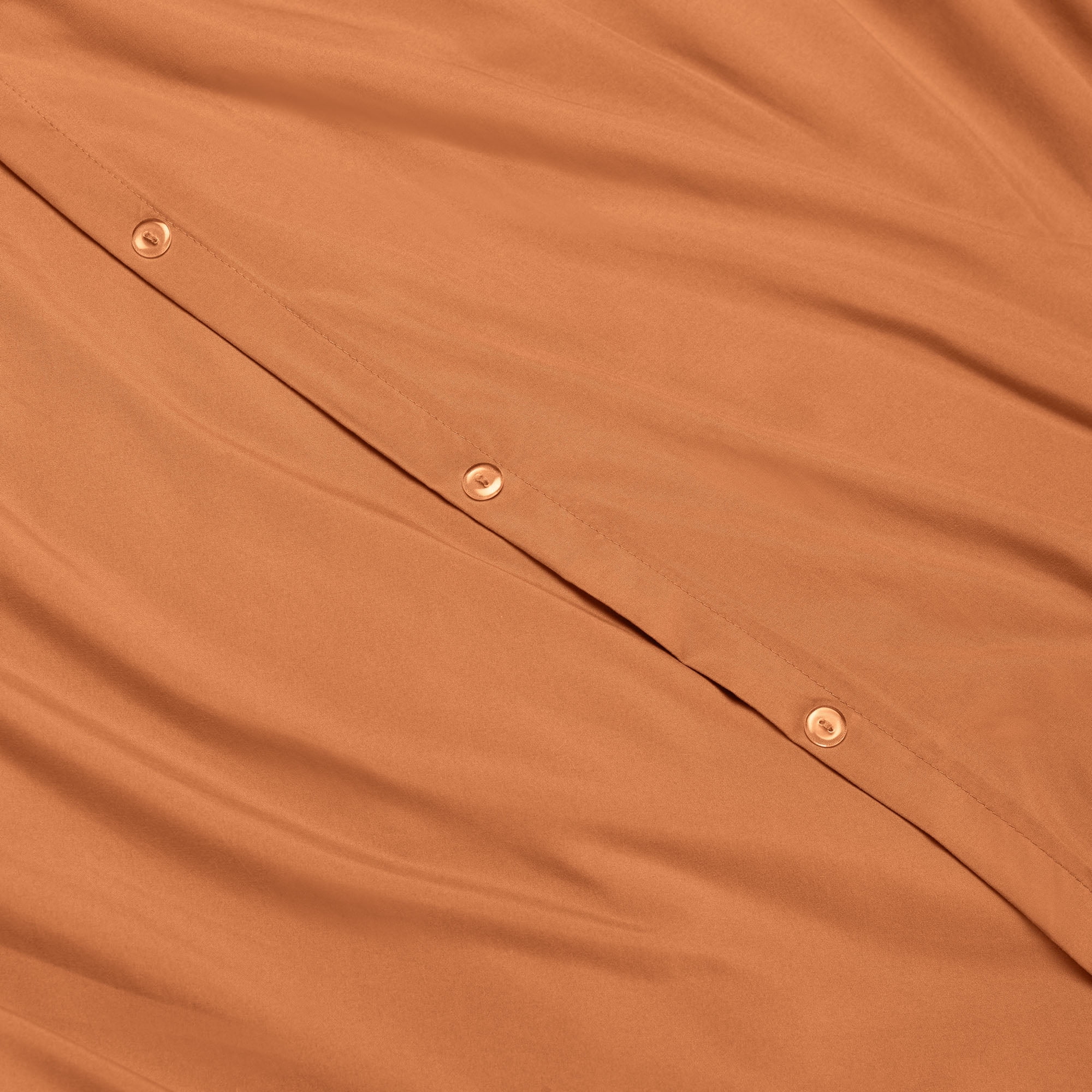 Hearth & Harbor 3-Piece Rust Orange Duvet Cover Set, Full