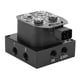 thumbnail image 1 of Bloque de válvula de colector de suspensión de suspensión neumática de válvula solenoide de 12V 12,6W 0‑300psi para camión de coche, 1 of 7