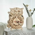thumbnail image 2 of Horloge Chouette Mécanique à Engrenages 3D Puzzle ROKR LK503, 2 of 5